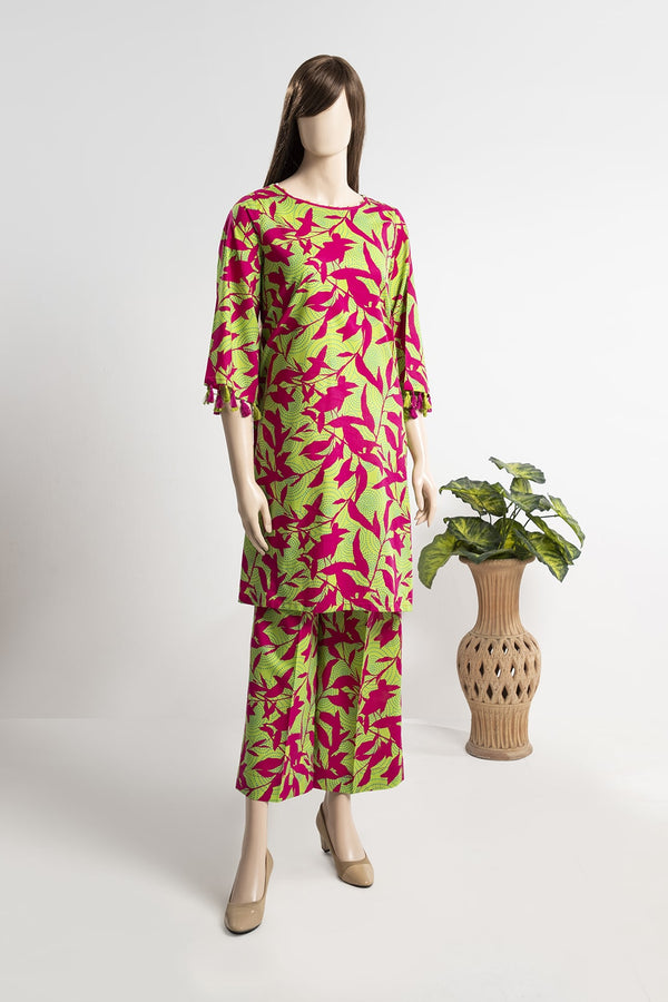 Unstitched Printed Lawn 2 Piece (Shirt/Trouser)