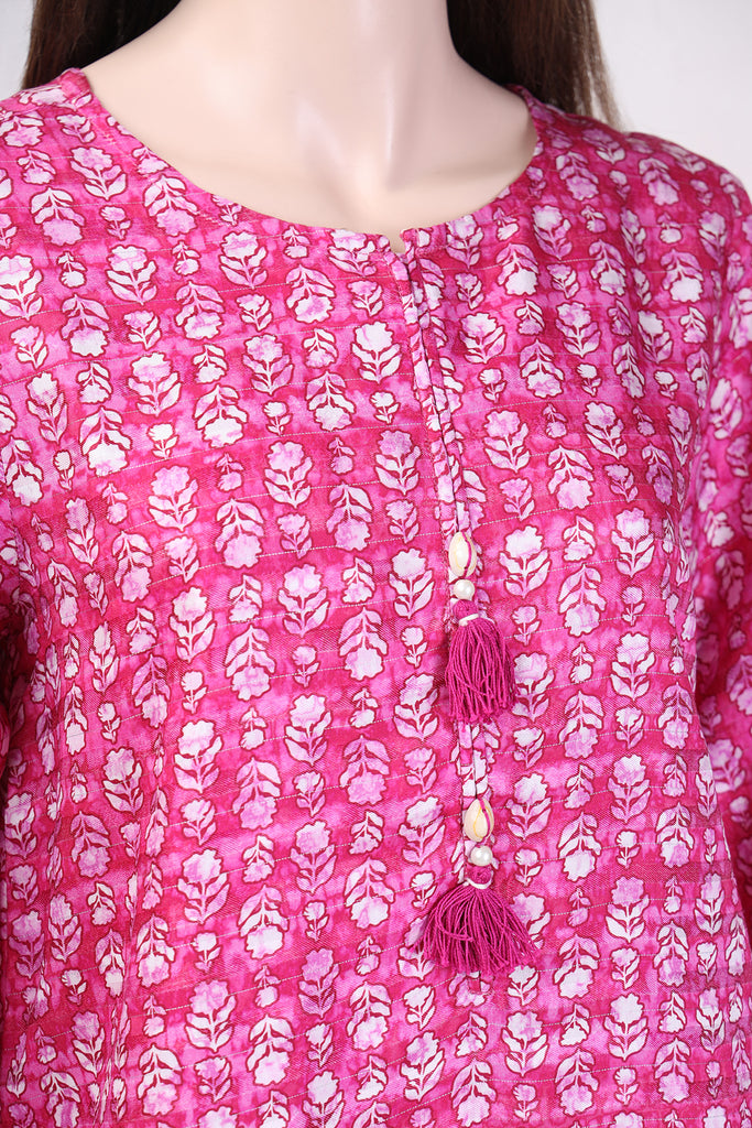 Printed Zari Filament Stitched 2 Piece (Shirt/Trouser)
