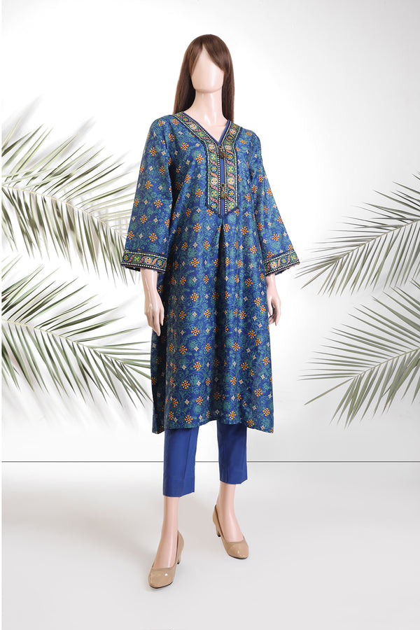 Unstitched Printed Lawn 2 Piece (Shirt/Trouser)