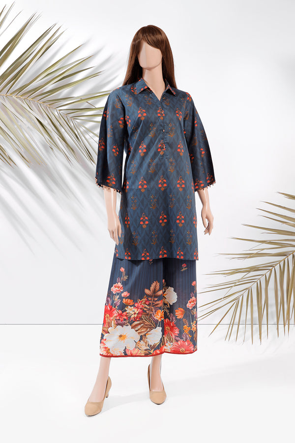 Unstitched Printed Lawn 2 Piece (Shirt/Trouser)