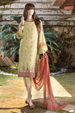 Printed Lawn Embroidered 3 Piece