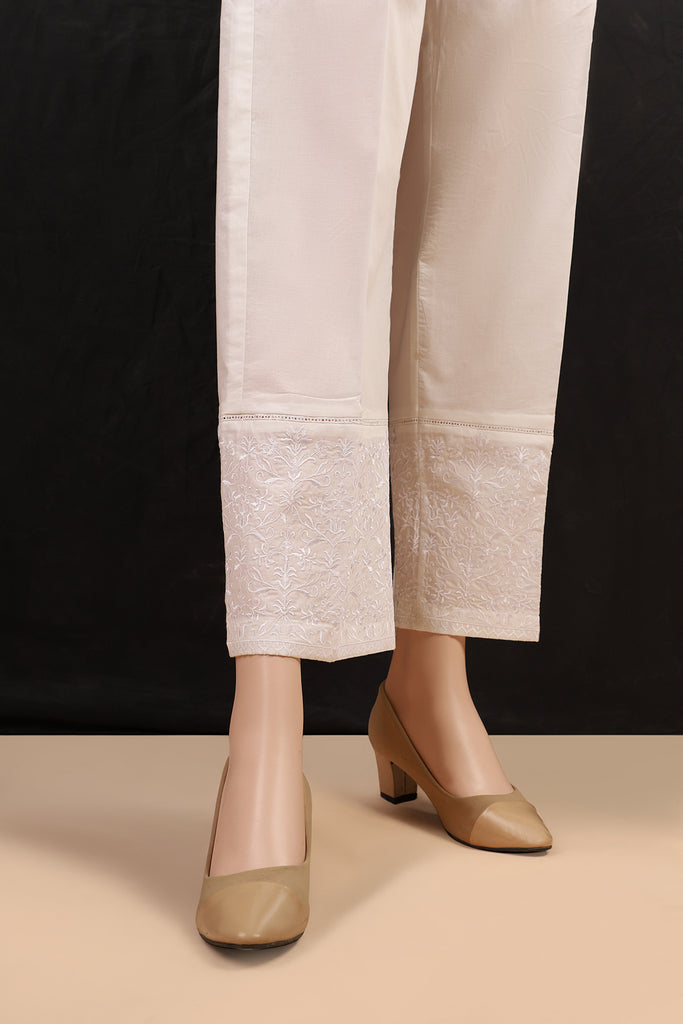 Cotton Embroidery Trouser – Noor Trends