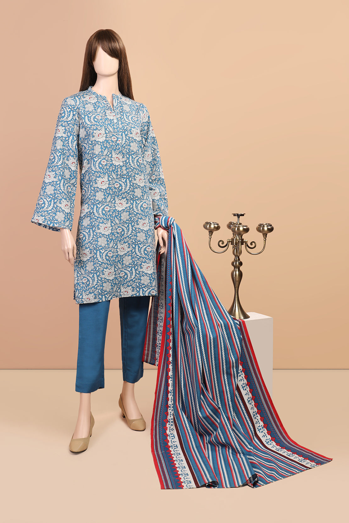 3-PIECE PRINTED KHADDAR