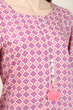 Printed Viscose Dobby Stitched Shirt