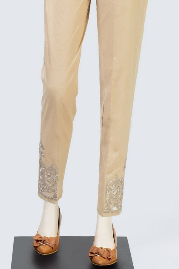 Embroidered Cotton Pants