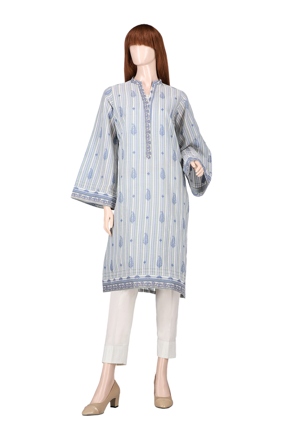 Unstitched Lawn Jacquard Shirt