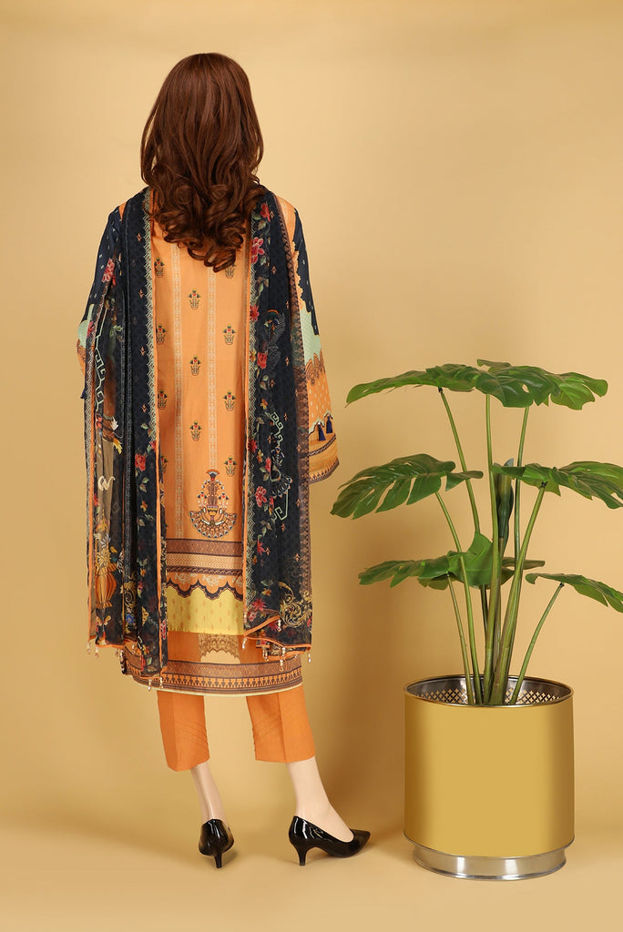 Printed Embroidered Lawn Shirt