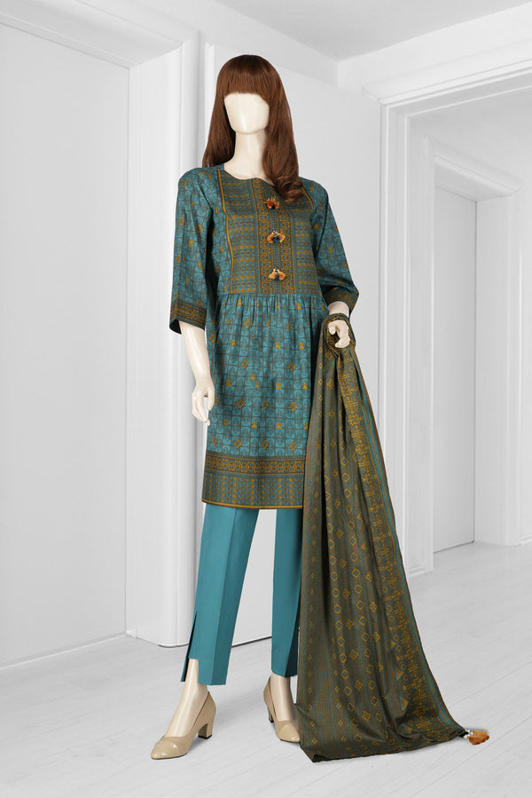 Printed Lawn 2 Piece (Kameez Dupatta)