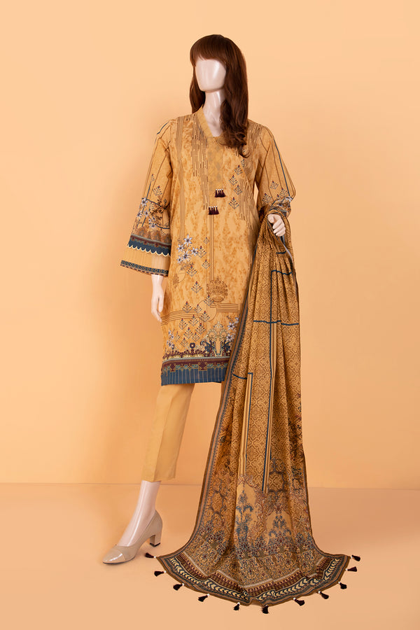 Printed Lawn 2 Piece (Kameez Dupatta)