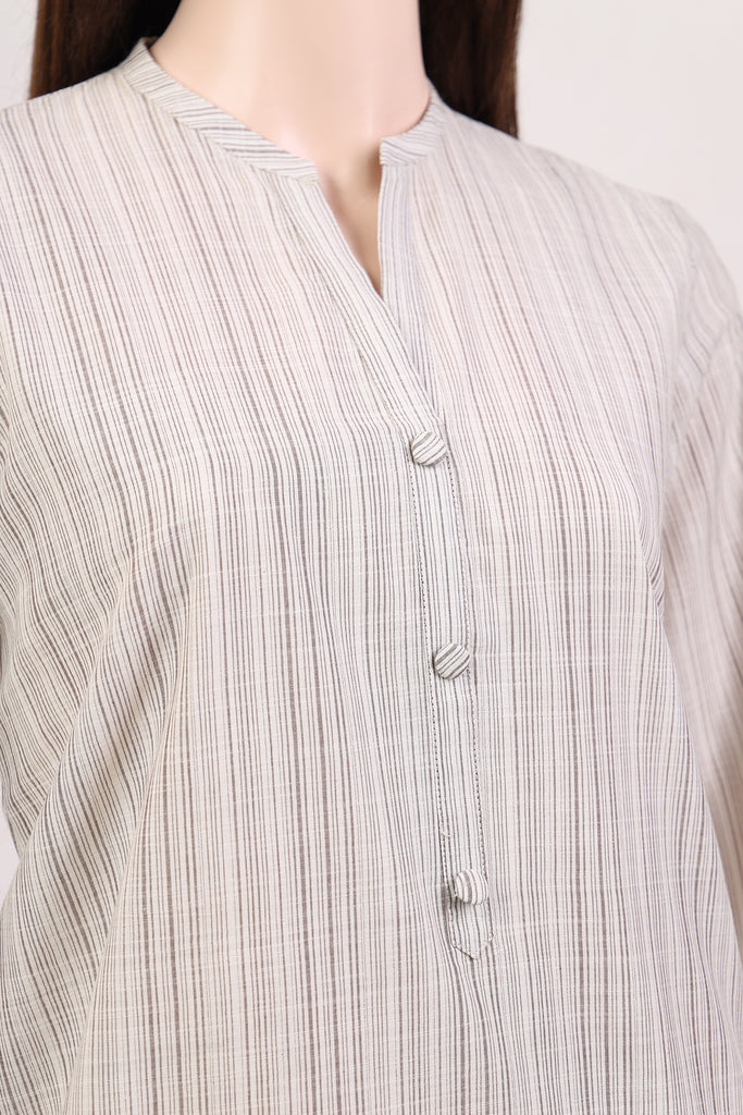 Yarn Dyed Jacquard Stitched Shirt