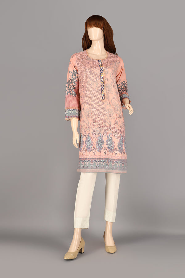 Printed Lawn Stitched Shirt