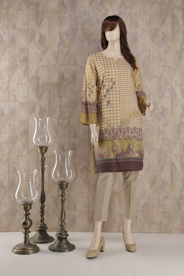 Printed Lawn Stitched Shirt