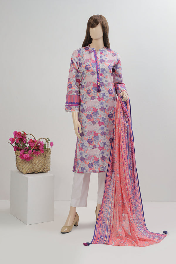 Unstitched Printed Lawn 2 Piece (Shirt/Dupatta) <b>SPECIAL PRICE</b>