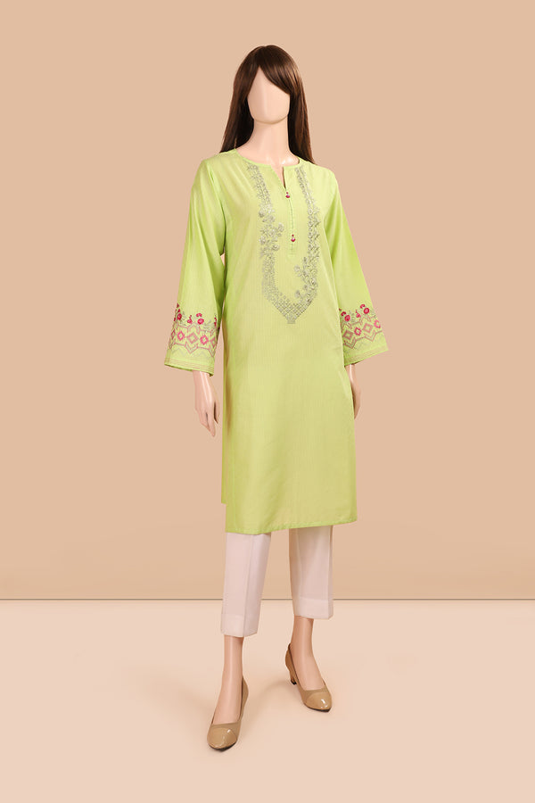 Embroidered Jacquard Lawn Stitched Shirt