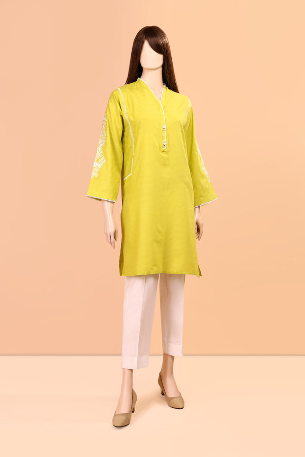 Embroidered Jacquard Lawn Stitched Shirt